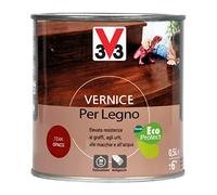 V33 Vernice per Legno Teak Opaco 0,5L