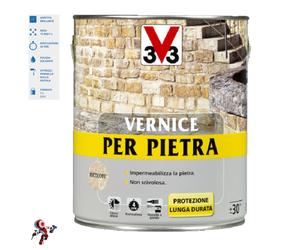 V33 Vernice per Pietra protettivo e impermeabilizzante Incolore