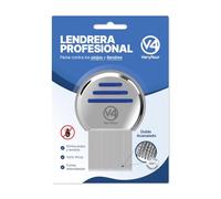 V4 VeryFour - LA LENDRA DEI PROFESSIONISTI - Lendrera pidocchi - Per il trattamento di pidocchi e lendini - Questo pettine anti-pidocchi e lendini è la soluzione più efficace - Progettato con DOPPIA