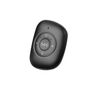 V50 4G GPS Ciondolo di localizzazione in tempo reale con avviso caduta Chiamata bidirezionale Allarme SOS Localizzatore for anziani Donne Bambini APP(V50-black)