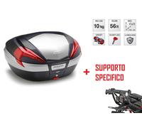 V56N GIVI BAULETTO 56LT + SUPPORTO per BMW R 1250 R 2019 2020 2021 2022