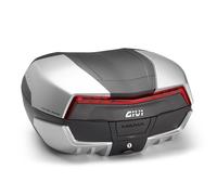 V58N2 - Valigia Bauletto Givi MAXIA 5 catadiottro rosso Nero