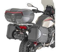 V58NNG - Valigia Bauletto Givi MAXIA 5 catadiottro rosso Nero/Graphite 58lt