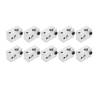 V6 Blocco riscaldante per V6 Blocco riscaldante in alluminio Riscaldatore ugello per compatibile con sensore Pt100 con silicone