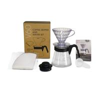 V60 Coffee Dripper and Server Set 02 - Nero