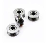 V624ZZ 4x13x6mm V Groove 624 Rullo Ruota V624 Cuscinetti a Sfera Puleggia Macchina da Ricamo Cuscinetto in Acciaio Cromato 1 Pz