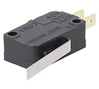 V7-1B17D8-022 Microinterruttore SNAP ACTION con leva SPDT 10A/250VAC ON-(ON) H