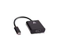 V7 Usb-c To Hdmi Adapter One Size Black