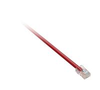 V7 Cavo patch di rete CAT5e RJ45 maschio a maschio, rosso (0,9 m) (V7N3C5E-03F-RED)