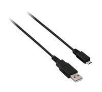 V7 Cavo USB nero da USB 2.0 A maschio a Micro USB maschio 1m 3.3ft (USB2.0 A TO MICRO-B CABLE 1M BK - DATA CABLE 480MBPS PERIPH