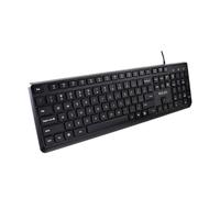V7 KU350US Tastiera USB QWERTY Inglese US Nero