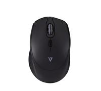 V7 Mouse senza fili Ottico MW350 Nero 1600 dpi