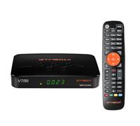 V7 Pro decoder satellitare TNT Combo DVB-S/S2/S2X + DVB-T/T2 con antenna WiFi USB/lettore di schede per Astra 19,2°E/EUTELSAT 5°W, 1080p Full HD H.265 HEVC 10bit ricevitore TNT satellitare