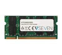 V7 2GB DDR2 PC2-5300 667Mhz SO DIMM Notebook Módulo de memoria - V753002GB