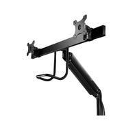 V7 Supporto con barra a molla a gas resistente per monitor doppio (DUAL MONITOR GAS SPRING MOUNT - ERGO CROSSBAR HANDLE FULL MO NEW