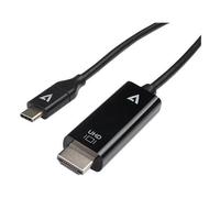 V7 V7UCHDMI-1M cavo e adattatore video USB Type-C 32 Gen 1 HDMI Nero