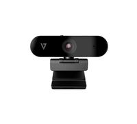 V7 UHD Webcam - 90 fps - Nero - USB 3.0 - 3840 x 2160 Video - Messa a fuoco automatica - Clip supporto per treppiede - Zoom digitale 5x - ePTZ - Tracciamento AI Inquadratura - Microfono - Notebook Mon