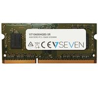 V7 V7106004GBS-SR V7 4GB DDR3 PC3_10600 1333MHZ SO DIMM Modulo di memoria V7106004GBS-SR