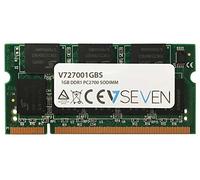 V7 1GB DDR1 PC2700 - 333Mhz SO DIMM Notebook Módulo de memoria - V727001GBS