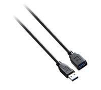 V7 V7E2USB3EXT-1.8M V7 Cavo prolunga USB 3.0 da USB A ad A (m/f) nero 1,8 m