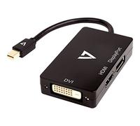V7 V7MDP-DPDVIHDMI-1E Adattatore Mini DisplayPort (m) a DisplayPort, HDMI o DVI (f)