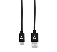 V7 V7U2AC-2M-BLK-1E USB2.0A a USB-C Cavo 2m nero