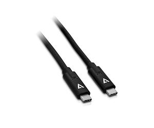 V7 V7UCC-2M-BLK-1E USB-C a USB-C Cavo 2m nero