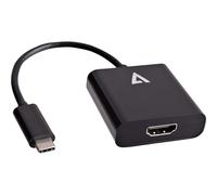 V7 V7UCHDMI-BLK-1E USB-C(m) a HDMI(f) Adattore Nero