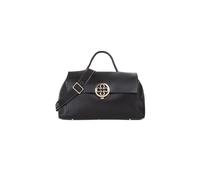 V73 Borsa a Mano Federica, Nero, 39 x 24 x 12 cm, con Tracolla Amovibile