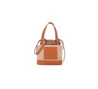 v73 Shopping piccola in paglia cat 73BS7OG02 naturale/cuoio