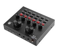 V8 Audio External USB Headset Microfono K canzone Live Broadcast Sound Card per PC portatile