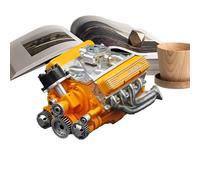 V8 Engine - Kit per macchine modello di motore, con modulo audio, istruzioni e 100 pagine di companimento del libro, Realistic Internal Combustion Engines Model Kit