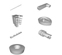 V8 Engine Model Display for Educational Engineering - Mechanical Demonstration