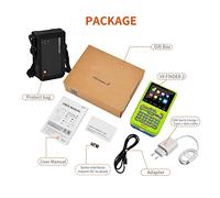 V8 Finder 2 Satellite Signal Finder DVB-S/S2/S2X Digitale 1080P HD H.264 Supporto CCM, VCM, ACM, recettore TV via satellite(With bag and charge)