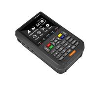 V8 Finder2 Rilevatore di segnale satellitare FTA DVB-S/S2/S2X Ricevitore di segnale digitale Schermo LCD HD for la regolazione della TV satellitare Facile da localizzare(FD2 Black With Bag)