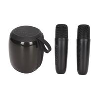 V8 Mini Karaoke Macchina Set, BT 5.0 Retro Bluetooth Speaker Home Party Karaoke Top (Vvikizyhpnbce5zyq-11)