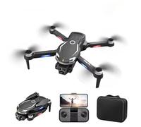 V888 Brushless Drone 8K Professional HD Triple Camera Ostacolo, Evitamento No GPS, Posizionamento Ottico del Flusso RC, Quadcopter Giocattoli,Nero