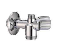 Va Albertoni Rubinetto combinato per lavatrice 1/2X3/8X3/4 con doppio filtraggio