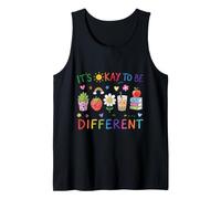Va Bene Essere Diversi Design Carino Positivo per Bambini, Insegnanti Canotta