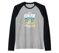 Va Bene Essere Un po 'diversa consapevolezza della sindrome di Down Maglia con Maniche Raglan