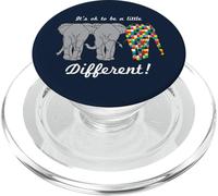 Va bene essere un po 'diverso elefante puzzle autismo PopSockets PopGrip per MagSafe
