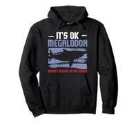 Va Bene, Megalodon Non Crede nemmeno in Te! Felpa con Cappuccio