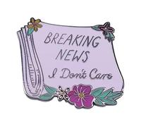 Va bene non diventare - Distintivi smaltati duri per le donne, zaino e abbigliamento decorazione, normale, Metallo non prezioso