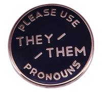 Va bene non essere okay pin zaino collare bavero decorazione, Klein, Metallo non prezioso