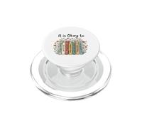 Va bene prendersi cura di sé libri sul benessere mentale PopSockets PopGrip per MagSafe