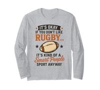 Va Bene se Non Ti Piace Il Rugby è Una Specie di Persone Intelligenti Maglia a Manica