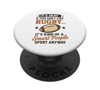 Va bene se non ti piace il rugby è una specie di persone intelligenti PopSockets PopGrip Adesivo