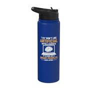 va bene se non ti piace l'intelligenza artificiale Stainless Steel Insulated Water Bottle