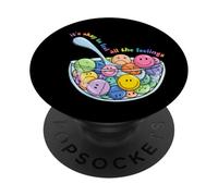 Va bene sentire tutte le emozioni di auto-compassione Ragazze PopSockets PopGrip Adesivo