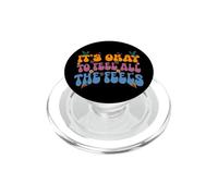 Va bene sentire tutto il mese della consapevolezza della salute mentale PopSockets PopGrip per MagSafe